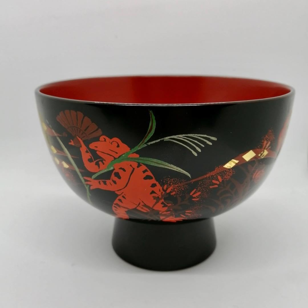 山中塗 お椀 吸物椀 本金 骨董 手描 時代蒔絵 5脚 山中塗 お椀 吸物椀