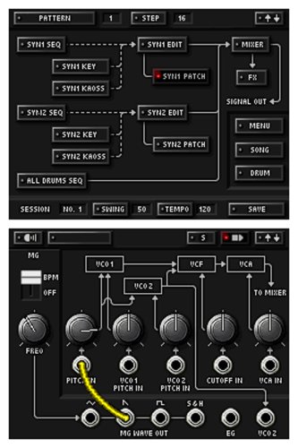 KORG DS-10 Synthesizer