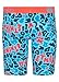 Ethika Men’s Boxer Brief, Knee Length, 4-Way Stretch Performance Underwear with Graphic Prints – Electric Apex (TEA, M)