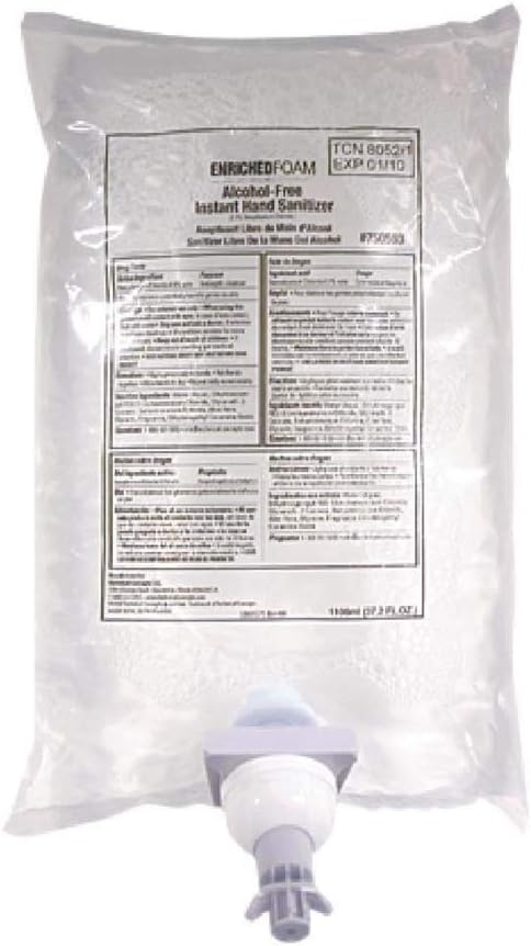 Rubbermaid Commercial Products Autofoam Refill Alcohol-Free Hand Rub RVU11585 (Pack of 4)