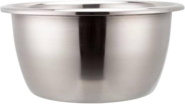 Stainless Steel Basin Laundry Tub Kitchen Gadget Cooking Large Container Foot Basin Dish Pan for Fruits Pasta Vegetables, 30cm