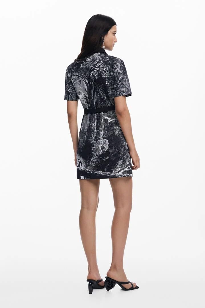 Desigual Vest_Tropic_litography_la Casual Dress Mujer