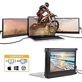 【Rotación de 202 grados】: rotación de 202 grados, puede elegir su mejor ángulo de visión, le ofrece la mejor experiencia visual, puede ser configurado en pantalla horizontal o vertical, utilizar el modo de doble pantalla / pantalla extendida / segunda pantalla, mejorar negocios, juegos, la eficiencia del entretenimiento, también puede leer en modo vertical y usarlo para el aprendizaje