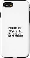 Vista 13 de iPhone 15 Parents are always the first and last line of defense Case