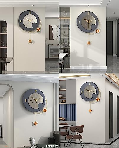 Horloge murale avec pendule idée cadeau maison et chambre - 7
