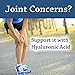HylaRub HA Joint & Muscle Cream – Hyaluronic Acid Muscle Rub w/Emu Oil & CMO – Non Greasy, Soothes, Moisturizes & Maintains Shoulders, Knees, Back, HIPS & More 6 oz. by Hyalogic