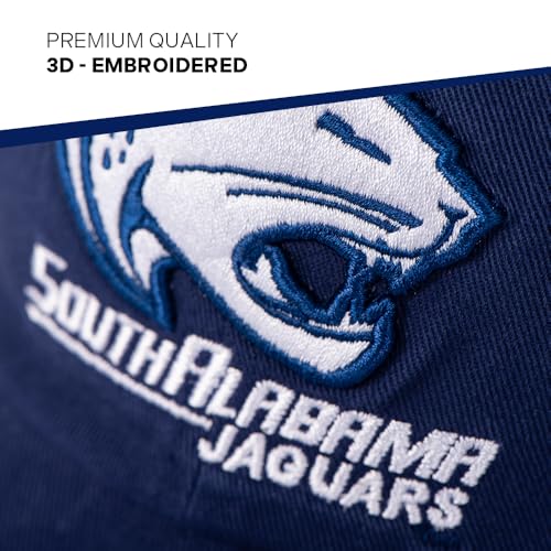 Gorra bordada azul con cierre ajustable para adulto miniatura 3