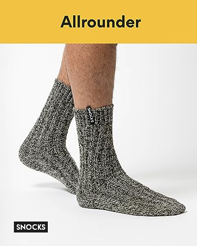 Wintersocken von Snocks im 2er-Pack für Damen, Norweger Design