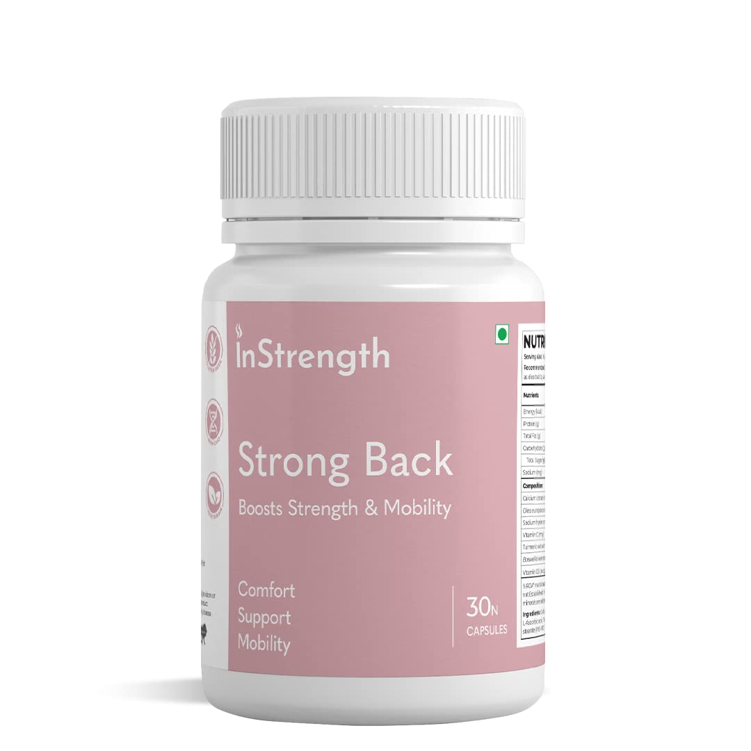 Sponsored Ad - STRONG BACK (INDIA'S NO.1 MULTIVITAMIN) -Support Backbone Pain Relief, Care,Strength,Imporve Backbone Flexibility- 10% OFFER