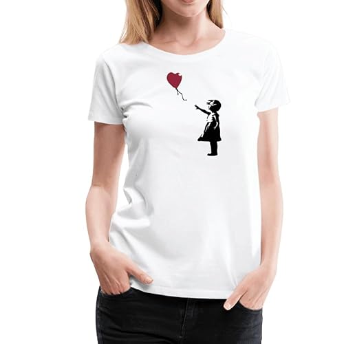 Miniatura 5 de Banksy - Girl With Red Balloon, Street Art, Grafitti T-Shirt (Adults, Kids, Short & Long Sleeve)