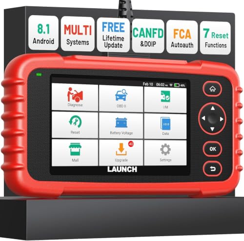 Launch OBD2 Scanner CRP123X V3.0 Elite,7 Resets Scan...