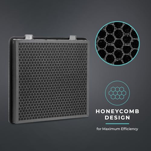 Image of Lectron Cabin Air Filter Replacement Compatible with Tesla Cybertruck - H13 HEPA Filter with Activated Carbon (1-Pack)