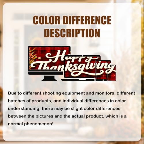 Image of Nuxovilar Happy Thanksgiving Banner,118.1 inchx19.68 inch Polyester