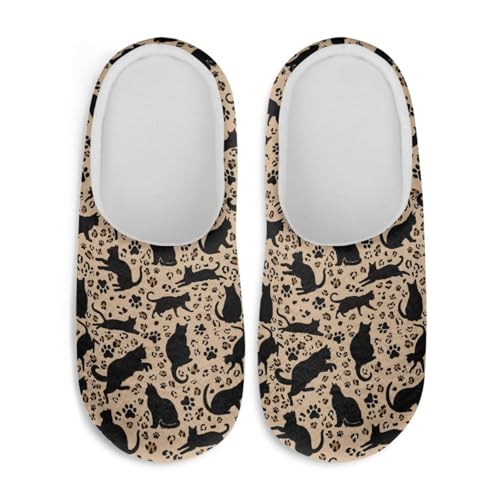 White Home Slippers for Women Men Soft Warm Bedroom Shoes Cozy Comfy Plush Indoor Outdoor Slipper