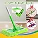 Reusable 100% Coral Fleece Mop Pads Compatible with Swiffer Sweeper, Wet and Dry Flat mop Cover, 3 Pack Washable Pads for Surface/Hardwood Floor Cleaning (Mop is Not Included)