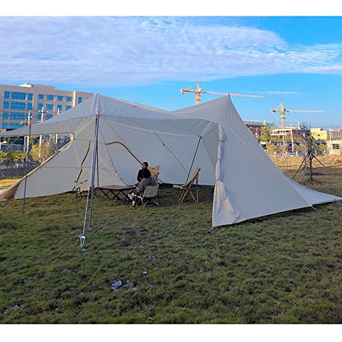 Carpa para camping para 5-8 personas con porche portátil miniatura 7