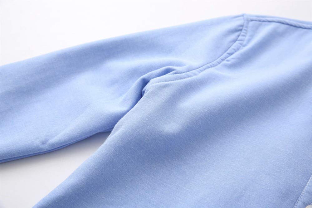 Chemise Chaude Femme,Mode Plus Velours Rembourré Dames Chemise Chaude Automne Et Hiver Candy Couleur Laine Pure Coton Doublure Femme Rétro Revers Bottoming Shirt Élégant Bleu Casual Business Par