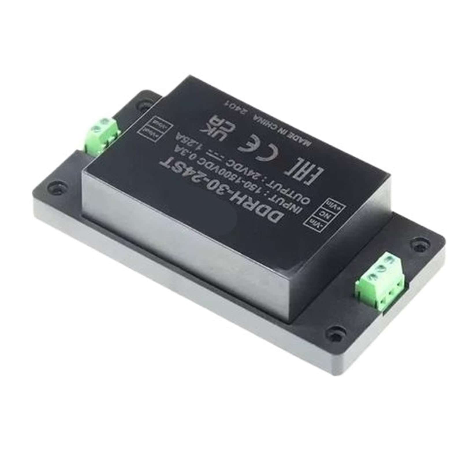 Convertisseur CC-CC DDRH-30-12DR à isolation renforcée pour tension 150-1500Vcc