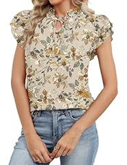 Apricot Floral Print