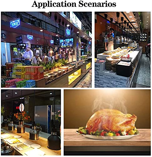 Voedsel Warmtelamp, Warmer Lamp Slang Uittrekbare Voedsel Verwarming Lamp High Power Commerciële Hotel Keuken Apparatuur… - Afbeelding 6