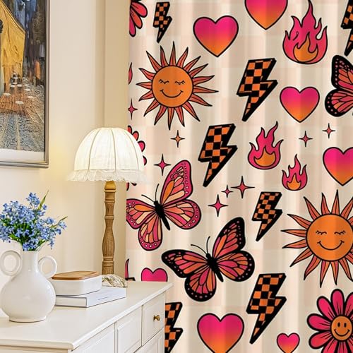 Rideaux occultants chambre bébé et enfant motif bohème estival