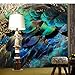 Produktbild Dwqlx 3D Abstrakte Tapeten Südostasien Peacock Feature Murals Walls Fotodruck Tapete 3 D Tapeten Papier Für Wohnzimmer-120X100Cm