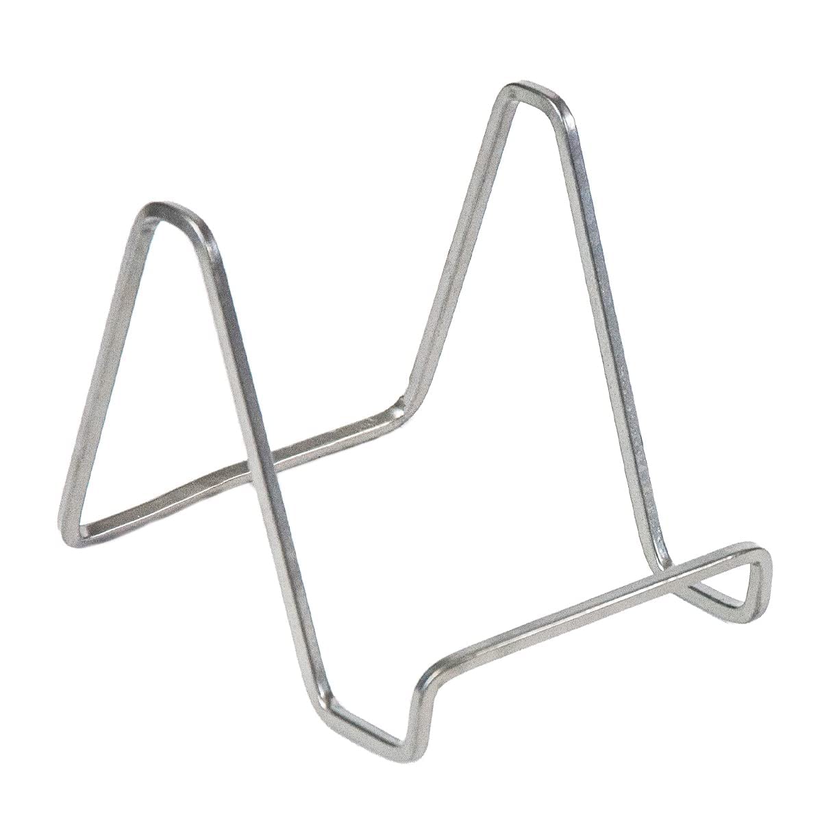 2 Cavalletti Espositori In Metallo Oro 7,6 Cm – Mini Supporti Quadrati Per Foto, Libri, Piatti E IPad