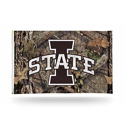 Rico Industries NCAA Iowa State Cyclones Camo 3' x 5' Banner Flag 3' x 5' Banner Flag Single Sided - Indoor or Outdoor - Home Décor