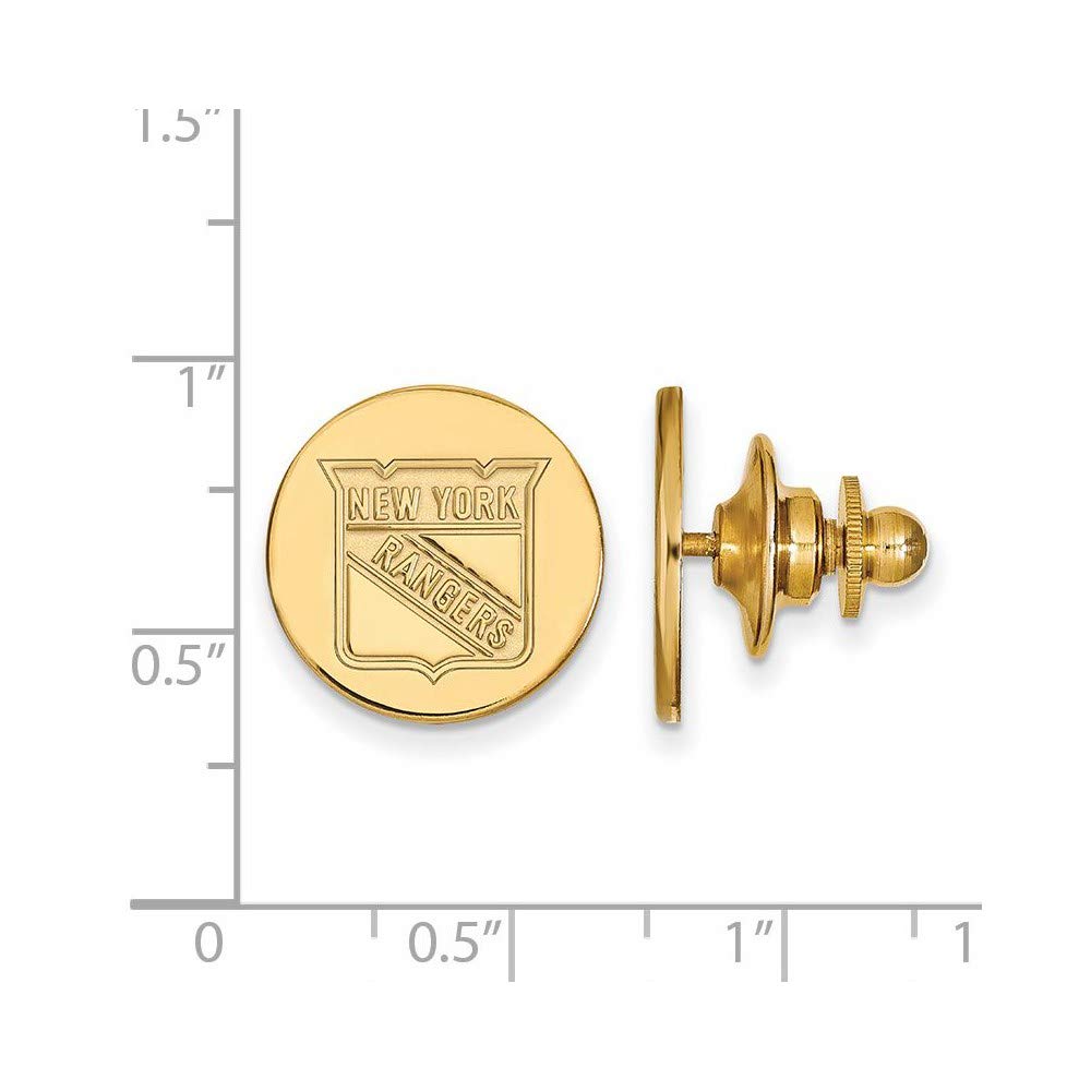 New York Rangers Lapel Pin (Gold Plated)
