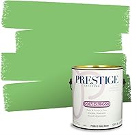 Vista 89 de PRESTIGE Pintura exterior e imprimación en uno, aloe, plano, 1 galón