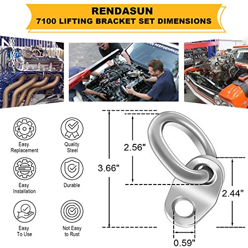 7100 Lifting Bracket Set, 2 Set, 5,500 lb, Engine Lift Bracket, Engine Support bar, for Lifting