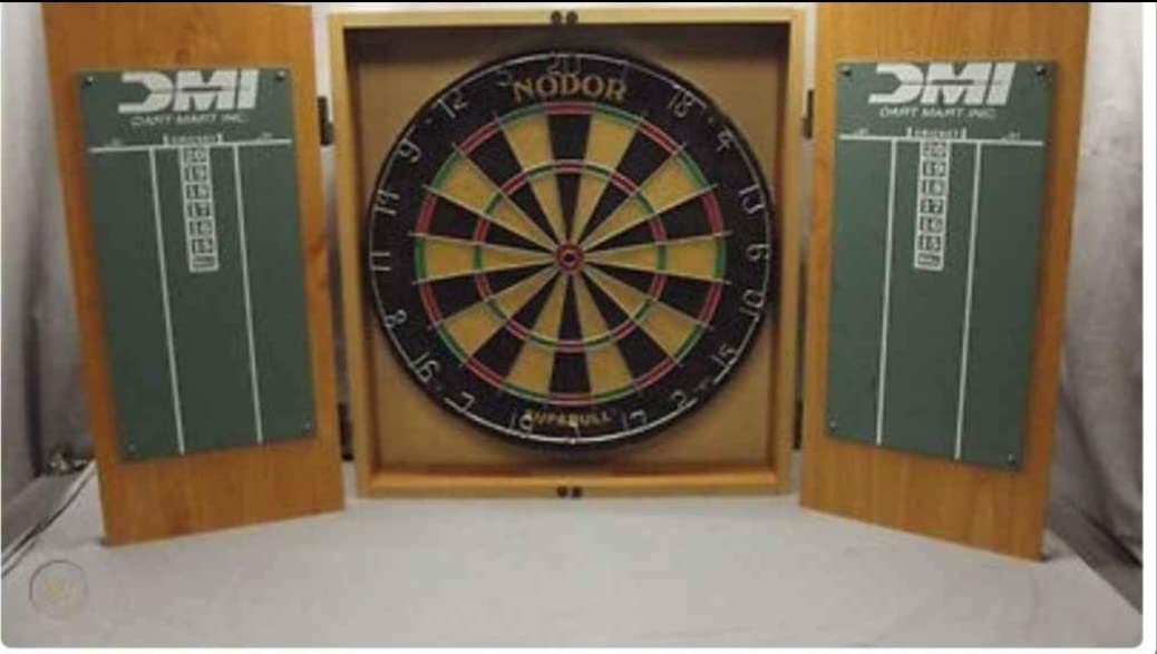 Dartboard with a Supabull/Nodor Board Inside Amazon.in Toys