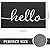 BeneathYourFeet Door Mat (30"x17.5",Black), Welcome Mat Low Profile Floor Mat Front Doormat Non Slip Mats for Entryway, Patio, High Traffic Areas