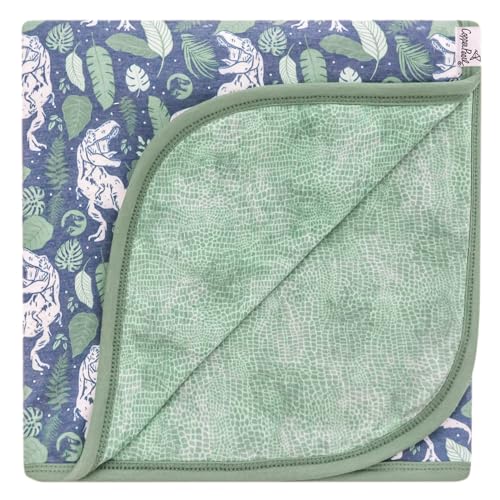 Image of Copper Pearl Three-Layer Baby Blanket: Soft Baby Quilts for Boys and Girls | Breathable, Cozy, Toddler Blanket | Baby Quilt for Newborns | 46x46 Premium Polyester/Rayon | Jurassic Park