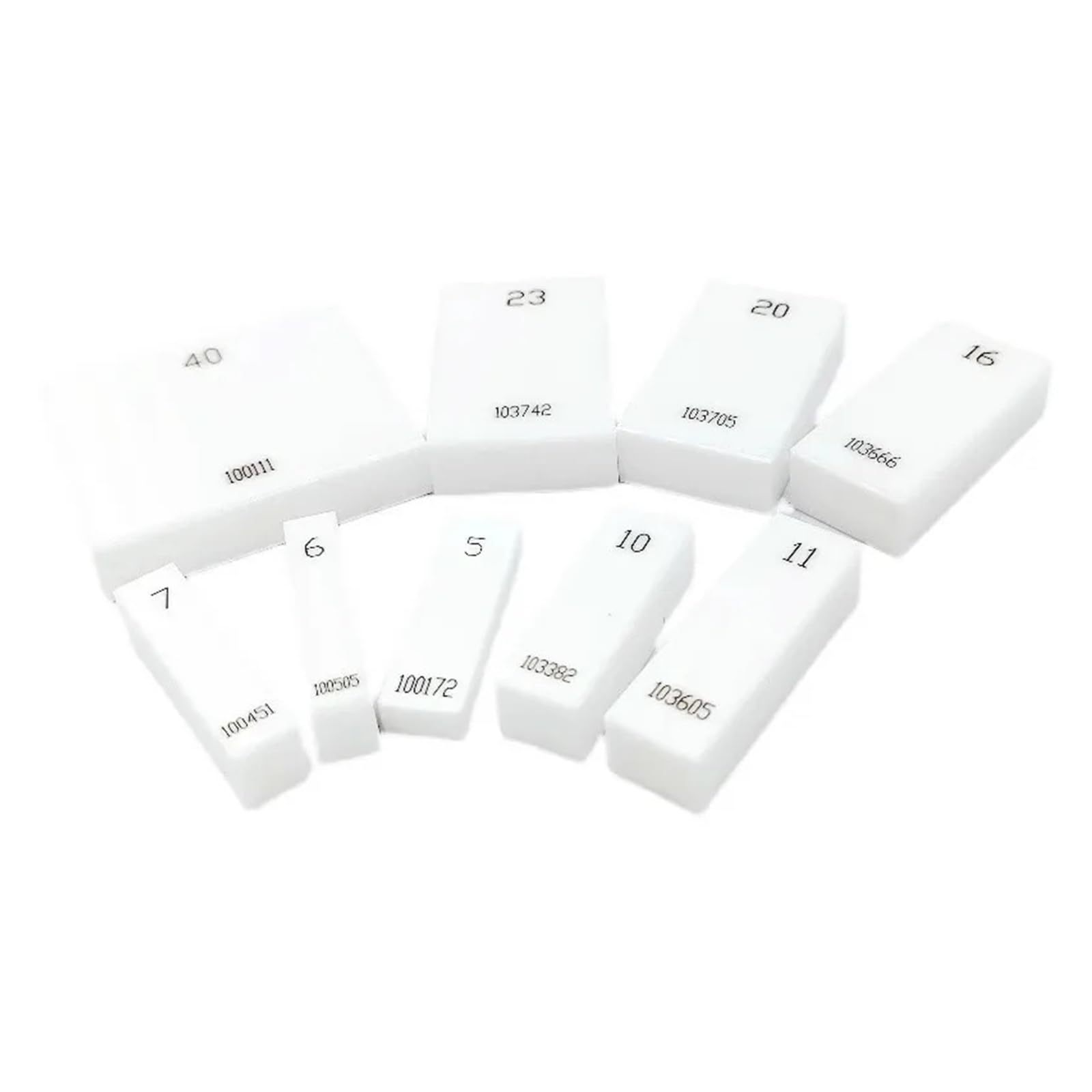 1PC 0.5MM-300MM precyzyjny ceramiczny blok pomiarowy suwmiarka kalibracja i narzędzia pomiarowe dokładność mechanik frezowanie Precyzyjny pomiar(200MM)