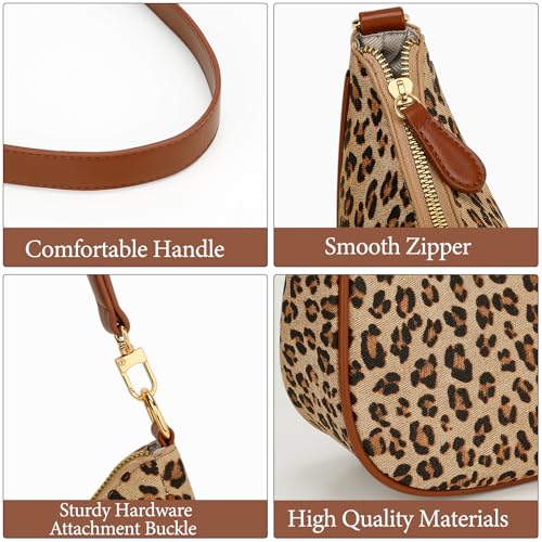 Image of KKXIU Shoulder Bag for Women Cute Hobo Purses and Handbags Retro Clutch Underarm Purse | Cute
