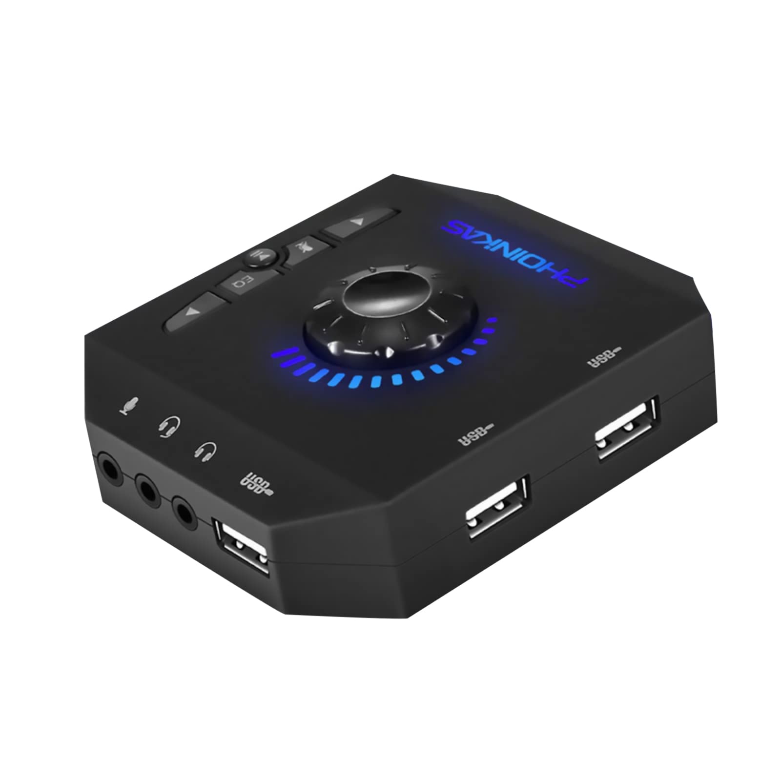 7.1 Channel USB Sound Card Adapter External Sound Card USB Audio Adapter with 3.5mm Interface & USB Interface for PC Laptop Gaming Device-image-28