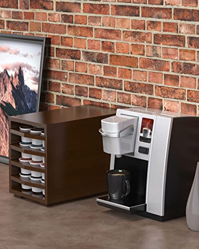 Well Weng Coffee Pod Holder Compatible With 72 K-Cup Pods,4-Tier Pod Drawers (Brown) #TOP5