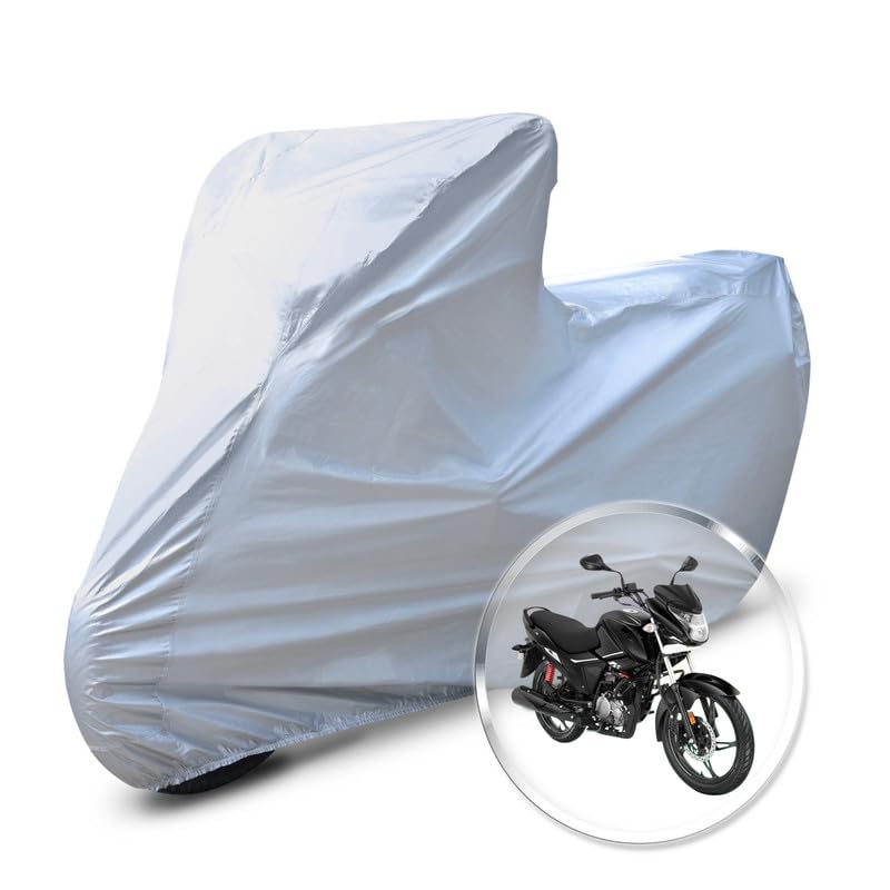 Image of Neodrift 'CrystalMax' Bike Cover for Hero Glamour (All-Weather Motorcycle Protection, Water & UV Resistant, Dustproof, Windproof).