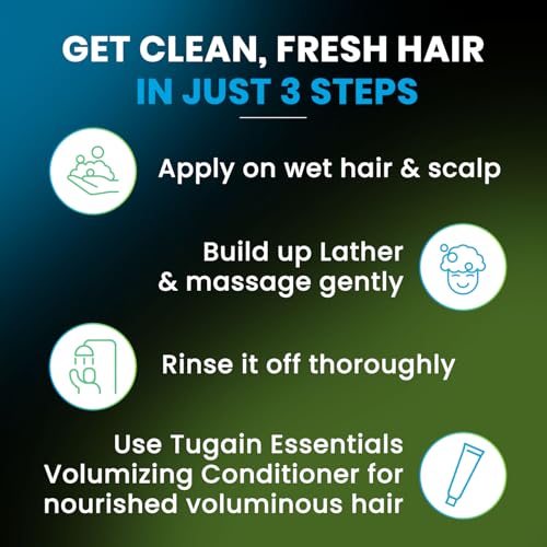 Tugain Essentials Hair Fall Control Shampoo 200ml - Image 7