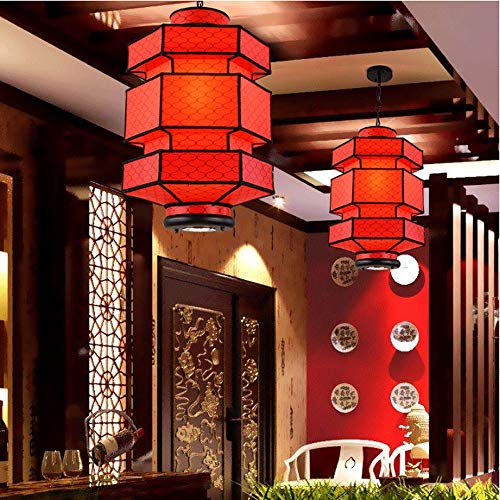 Lanterne chinoise imitation peau de mouton pour apaiser l'ambiance d'une chambre d'hôtel