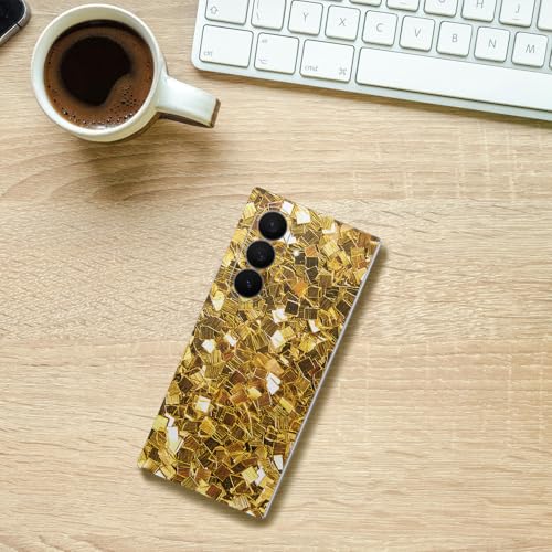 2 Pack of Phone Skins for Samsung Galaxy Z Fold 7 - Gold Chips| Protective Vinyl Covers | Matte Finish | Made in The USA by MightySkins by Vision Signs & Graphics - Image 6