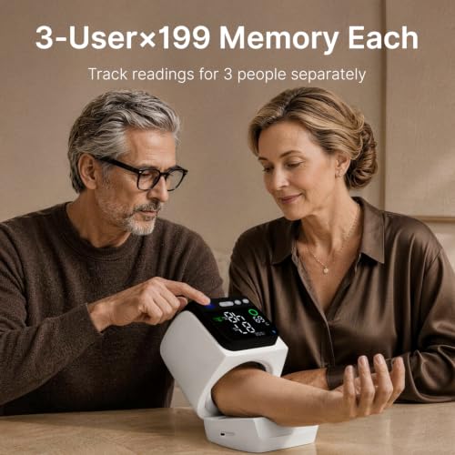 Automatic Blood Pressure Monitor No-Wrap Upper Arm BP Machine FDA-Cleared - image 2