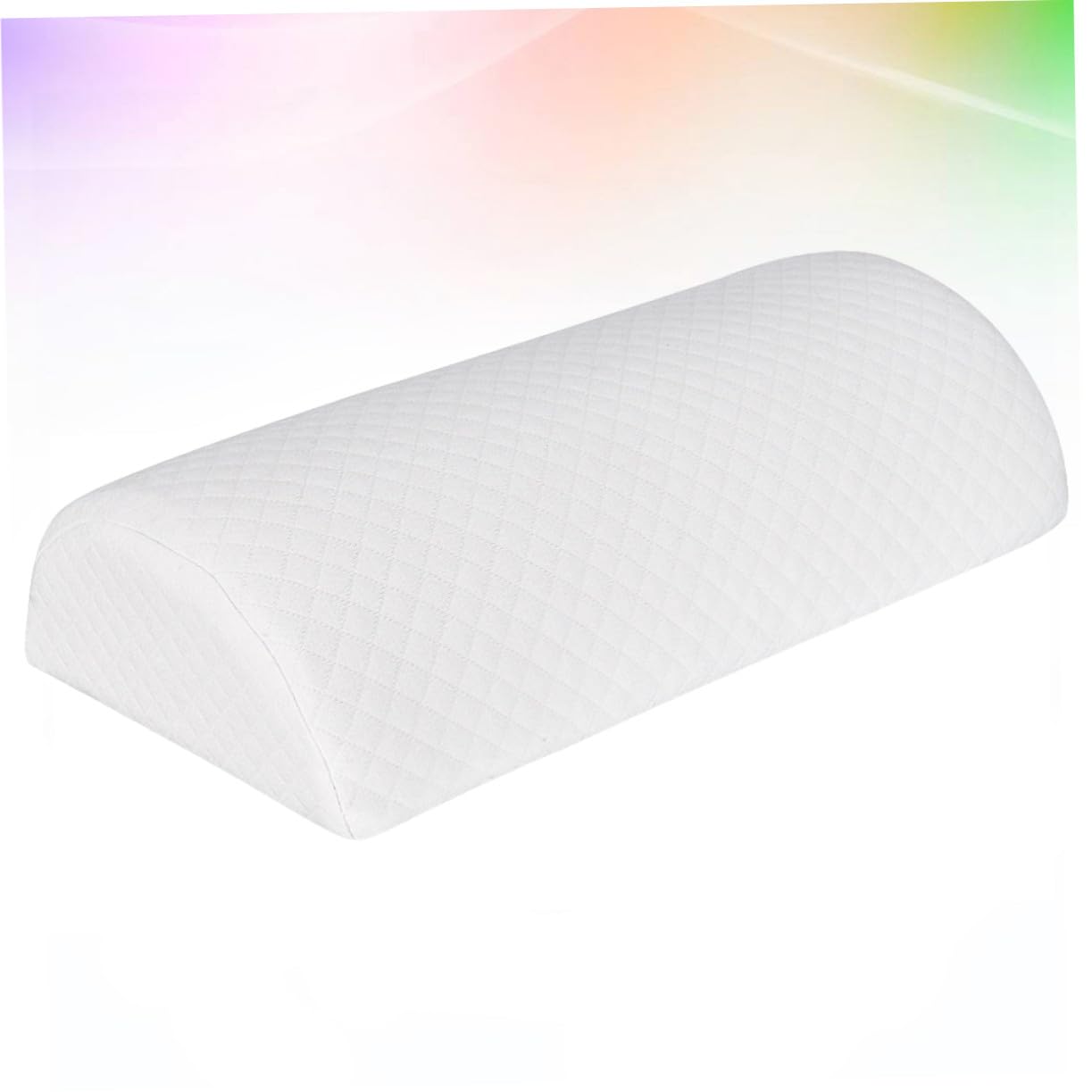 VILLCASE Almohada de Pierna Viscoelástica Ergonómica Media Luna para Dormir de Lado Cojín Lateral de Apoyo para Aliviar Presión y Mejorar Circulación para Cama y Hogar