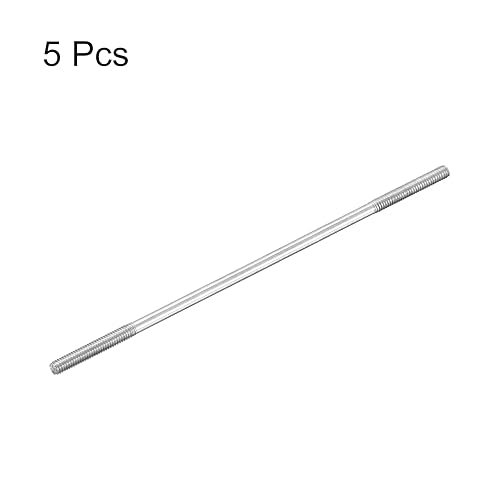 Miniatura 9 de MECCANIXITY Conector de varilla de empuje de acero inoxidable 304, varilla roscada de doble extremo para automóvil, barco, automóvil, avión, modelo