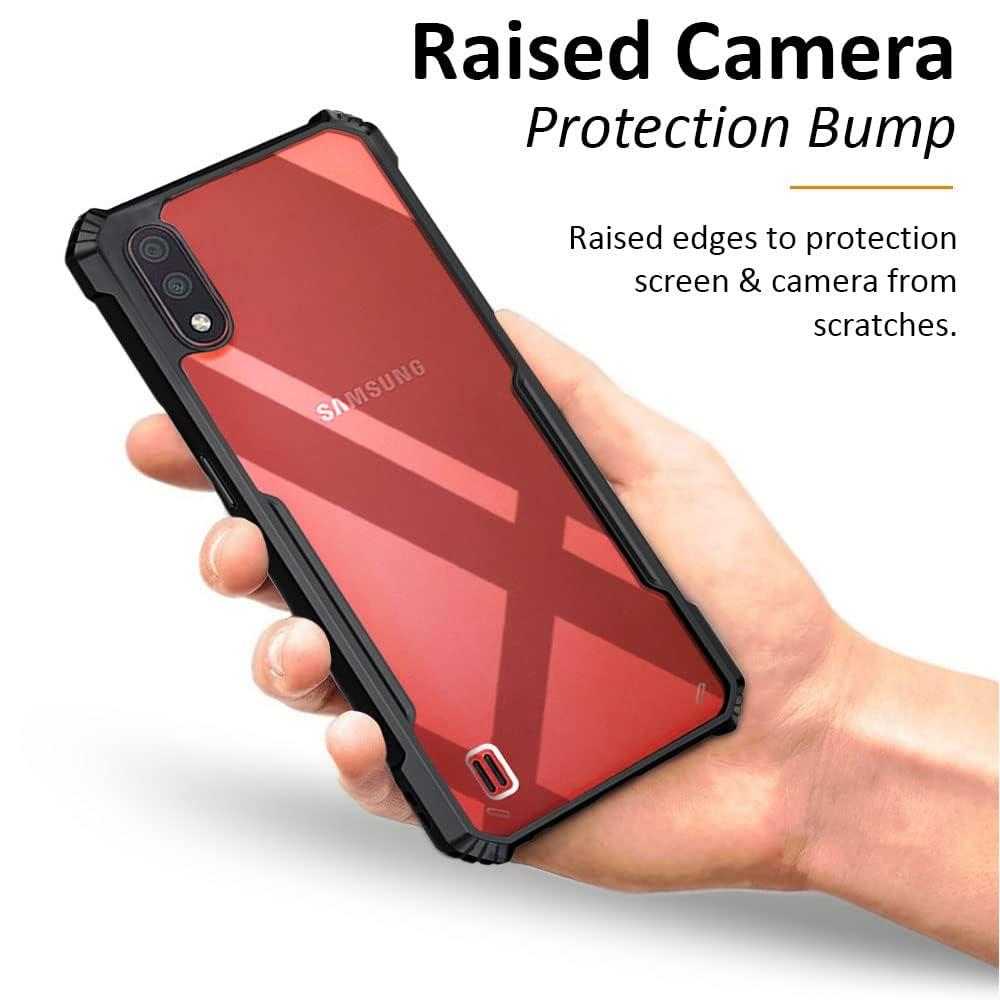 Samsung Galaxy M01 Case - Shock Proof Clear Cover -5