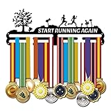 SUPERDANT Running Again Medallero Colgador de medallas Soporte Organizador medallas Deportivas Regalos para Deportistas
