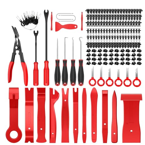 Pince intérieure pour panneaux et moulures avec kit d'outils de garniture de voiture