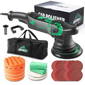 BATOCA 700W Exzenter Poliermaschine 21mm Polierset