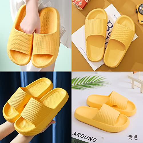 Calish Badeschuhe Herren Damen Cozislides Original Slippers Cloudyzz Schlappen Wolke Rutschfeste Badelatschen Hausschuhe Sommer Pantoletten… – Ansicht 2